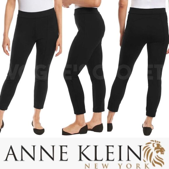 NEW! Anne Klein Ladies Tummy Control Ponte Mid-Weight Pant - Picture 1 of 16